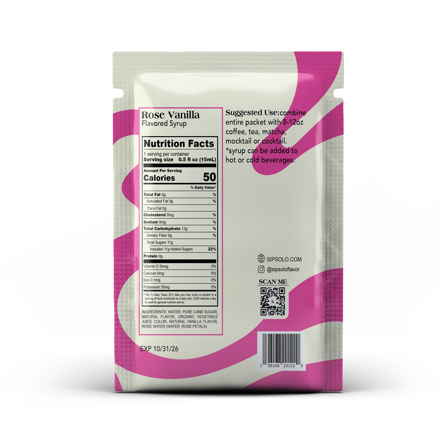 Rose Vanilla Bundle (10 packets)