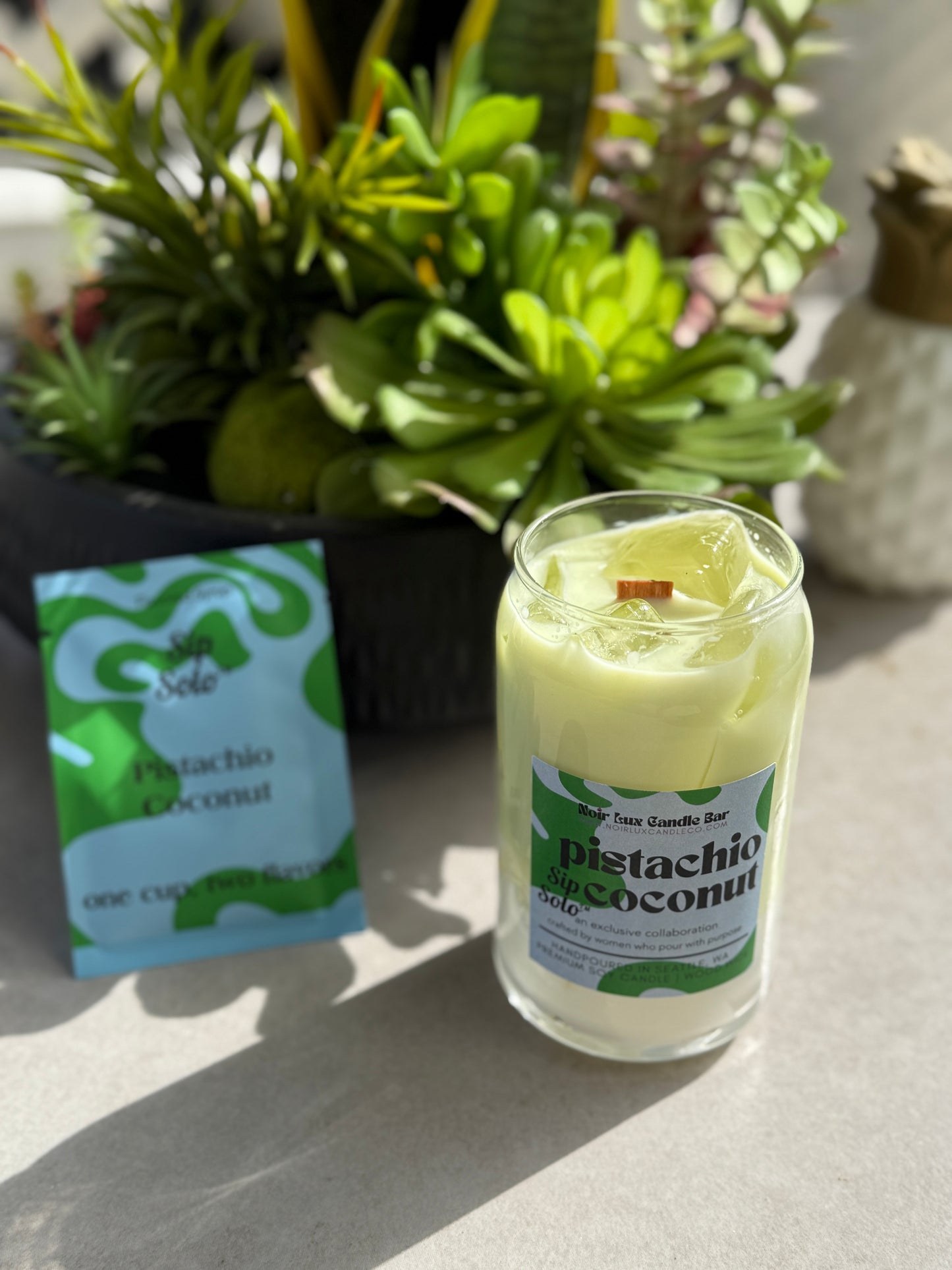 Pistachio Coconut Bundle – Noir Lux x Sip Solo